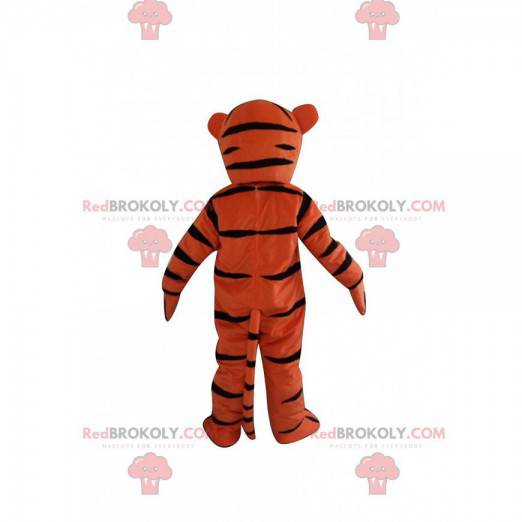 Mascot Tigger, famous orange tiger in Winnie the Pooh -