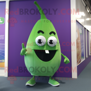 Green Aubergine mascotte...