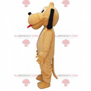 Mascot Pluto, the famous yellow dog from Disney - Redbrokoly.com