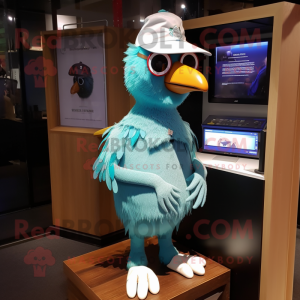 Cyan Pigeon mascotte...