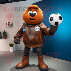 Rust Soccer Ball mascotte...