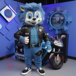 Blue Hedgehog mascotte...