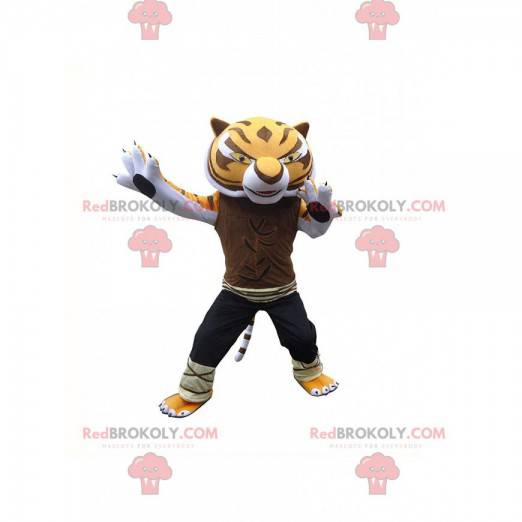 Mascot of Master Tigress, famous tiger in Kung fu panda -