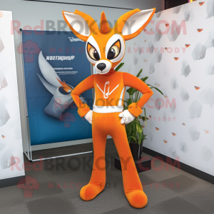 Orange Gazelle maskot...