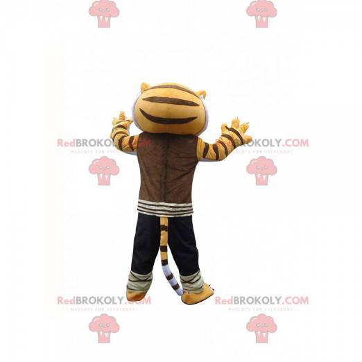 Mascot of Master Tigress, famous tiger in Kung fu panda -