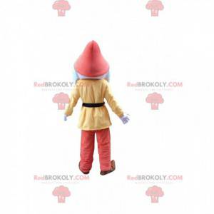 Mascot Prof, the famous dwarf from the cartoon Snow White -