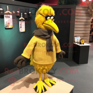 Yellow Crow mascotte...