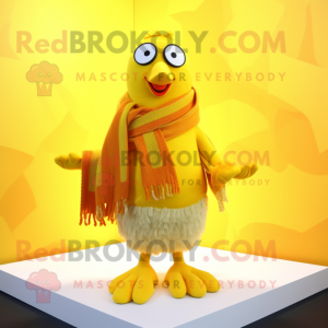 Yellow Crow mascotte...