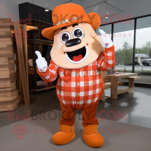 Orange Horseshoe mascotte...