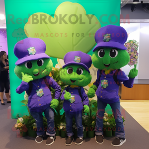 Purple Bunch Of Shamrocks...