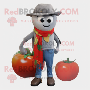 Postava maskota Grey Tomato...