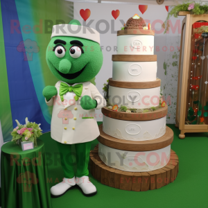 Olive Wedding Cake maskot...
