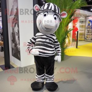  Zebra mascotte kostuum...