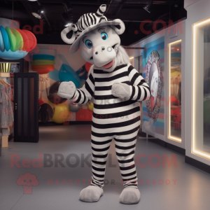  Zebra mascotte kostuum...