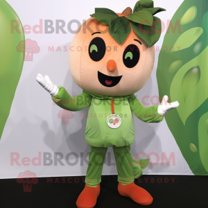 Peach Beanstalk maskot...