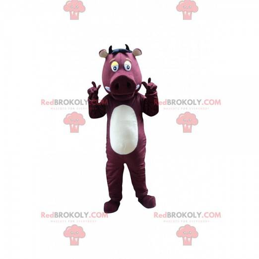 Villsvin maskot, warthog, villgris kostyme - Redbrokoly.com
