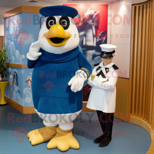 Navy Chief maskot kostume...