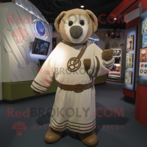 Tan Celtic Cross mascotte...
