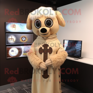 Tan Celtic Cross mascotte...