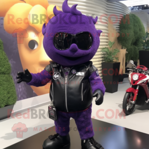 Purple Grape mascotte...