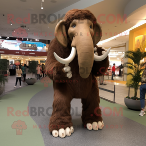 Brown Mammoth mascotte...