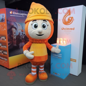 maskot kostume figur med...