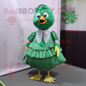 Green Quail mascotte...