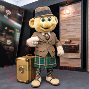 Gouden Guinness mascotte...