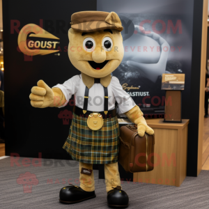 Gouden Guinness mascotte...