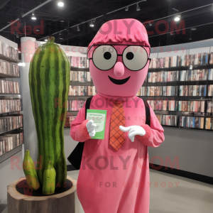 Pink Zucchini maskot...