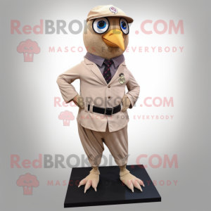 Beige Merel mascotte...