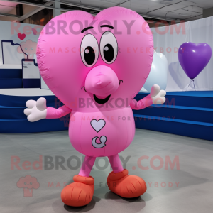 Pink Heart Shaped Balloons...