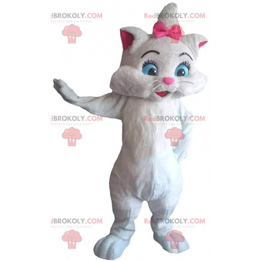 Mascot of Marie, the famous white kitten in "The Aristocats" -