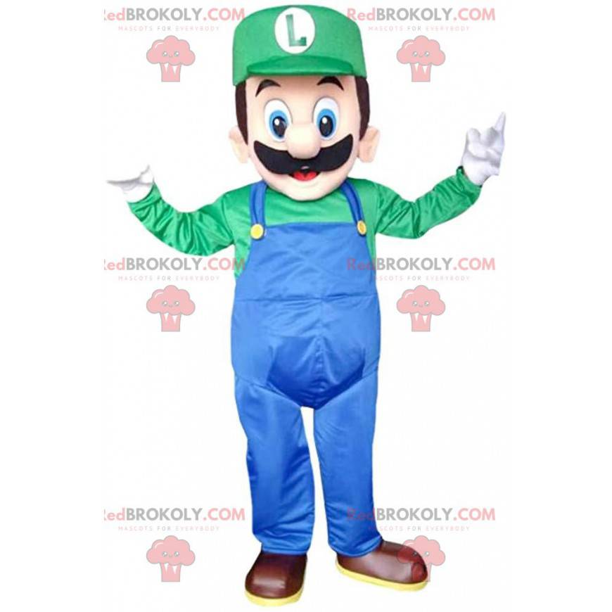 Mascotte van Luigi, de beroemde loodgietersvriend van Mario van