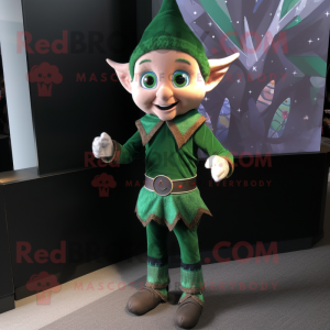 Forest Green Elf maskot...