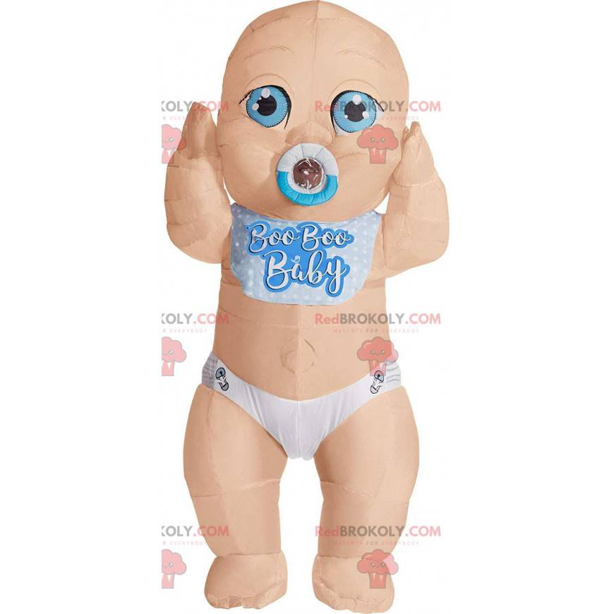 Opblaasbare mascotte voor baby's, opblaasbaar reuzenbaby