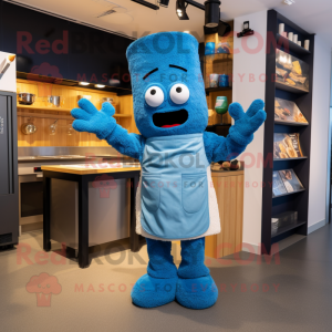 Blue Lasagna mascotte...