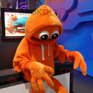 Orange Crab mascotte...