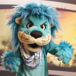 Teal Tamer Lion-...