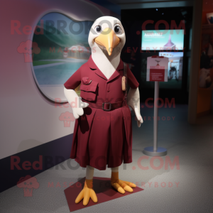 Maroon Albatross mascotte...