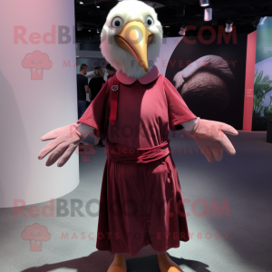 Maroon Albatross mascotte...