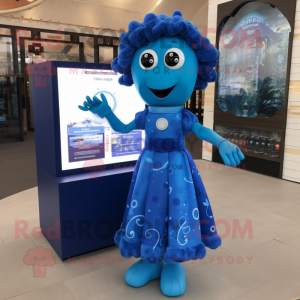 Blue Medusa mascotte...