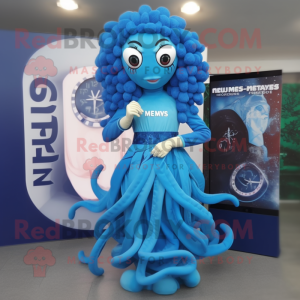 Blue Medusa mascotte...