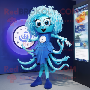 Blue Medusa mascotte...