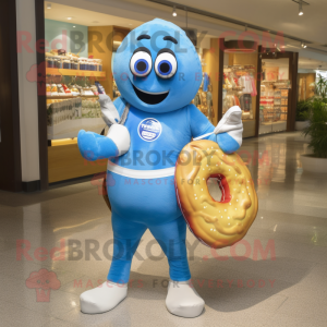 Blue Bagels mascotte...