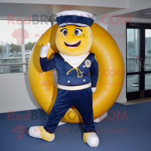 Postava maskota Navy Donut...