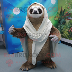  Sloth maskot kostym...