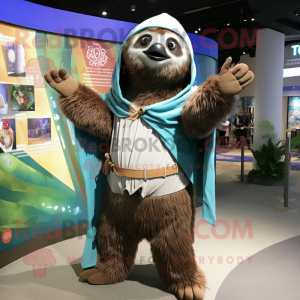  Sloth mascotte kostuum...