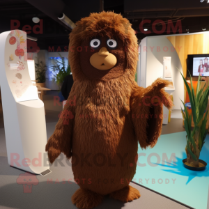 Brown Momentum mascotte...