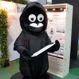 Personagem de mascote Black...